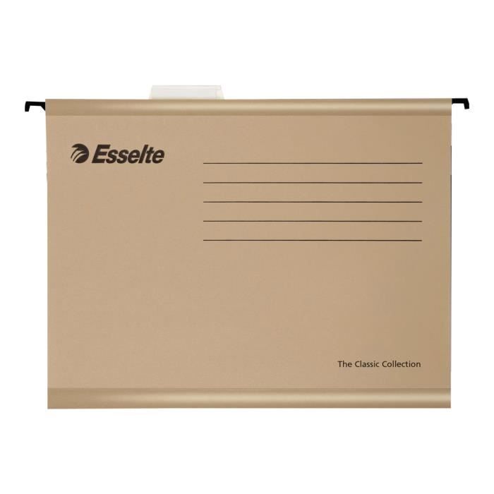 Pendaflex Dossier suspendu Folio à onglets naturel