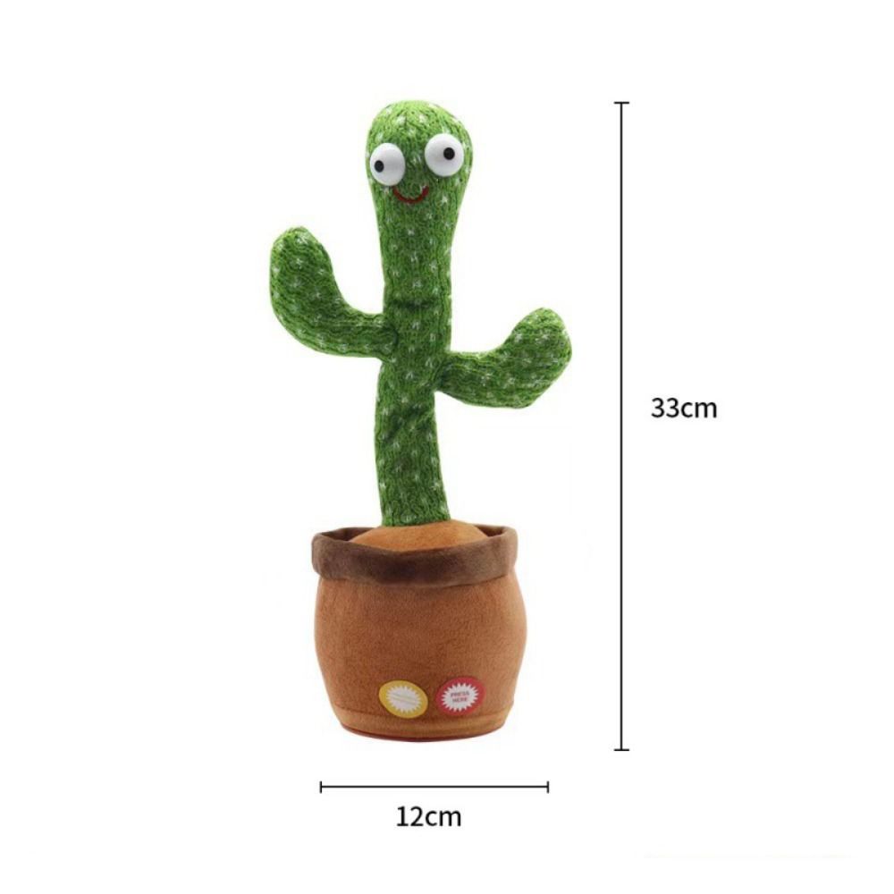 Dancing Cactus Electronic Dancer Toy Talking Dancing Plush Toys Electronic Dancer Cactus  Children