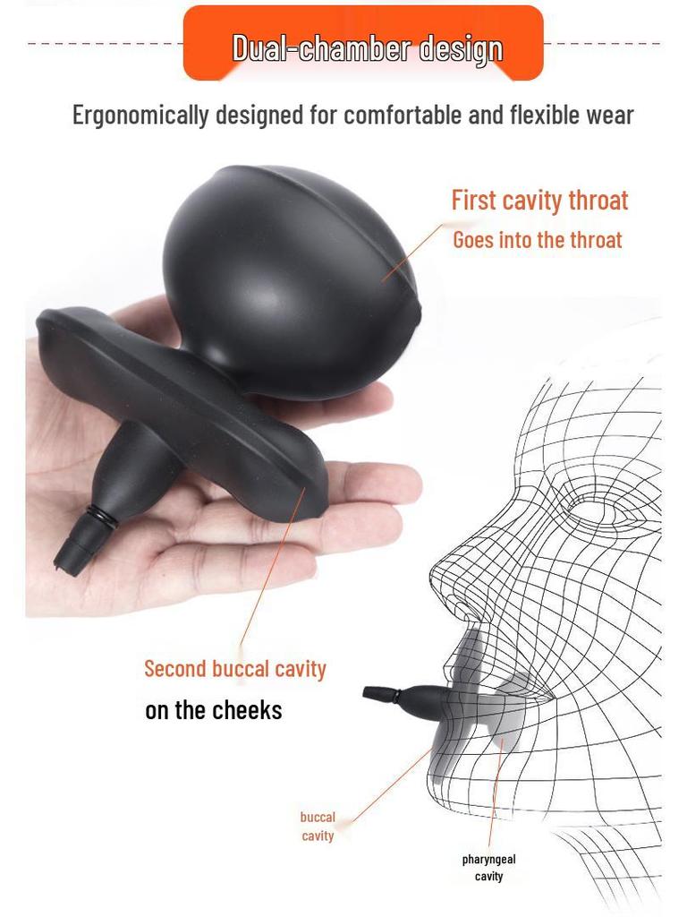 Psylocke Aufblasbarer Fesselknebel: Erotisches Gerät für Männer & Frauen