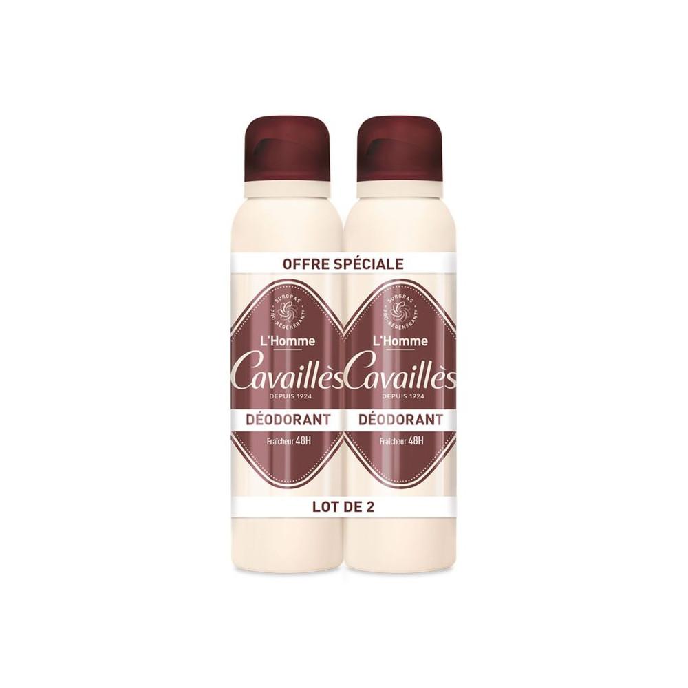 

Дезодоранты Roge Cavaillès для мужчин 48 часов спрей 2x150 мл