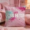 Brand Logo LLush Cushion Cover Premium Comfort Reversible Pillow Cove Two In One Design For Any Room  Car Interior