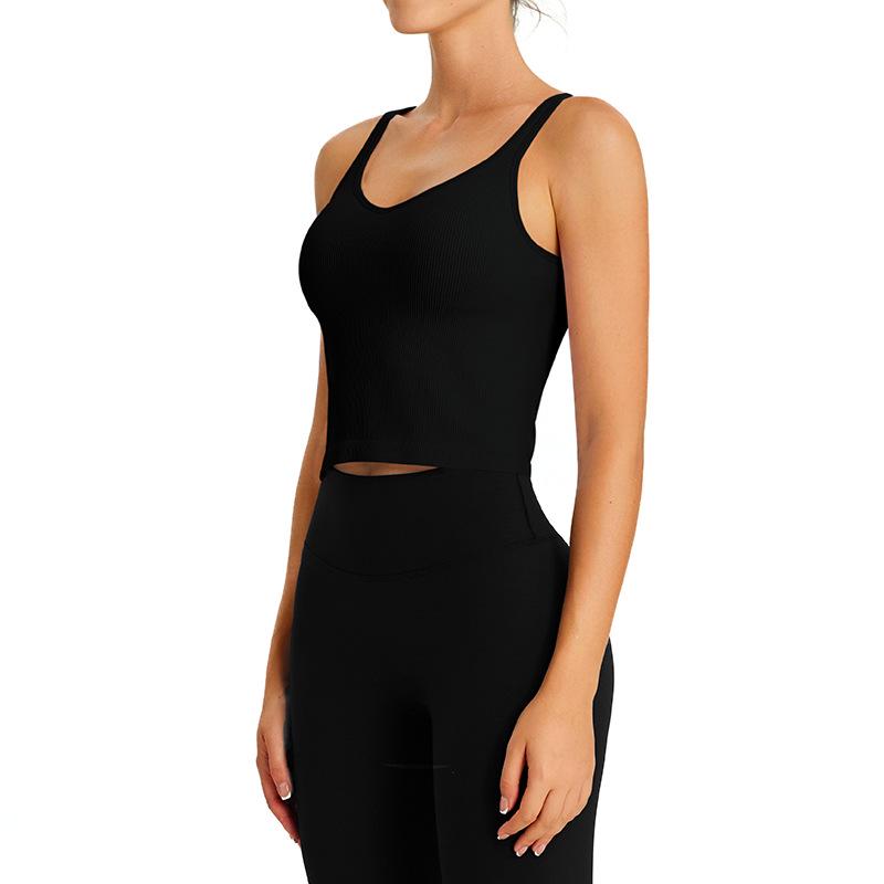 

Европейско-американский ударопрочный спортивный жилет для бега, велоспорта, йоги и фитнеса Large чёрный