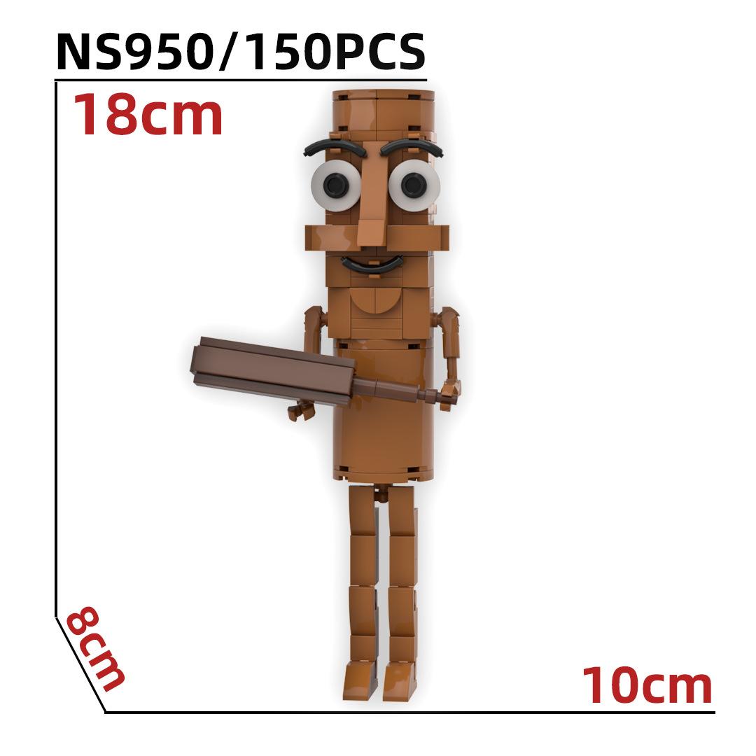 

Детские игрушки Фигурки с искусственным интеллектом Строительные блоки Игрушки