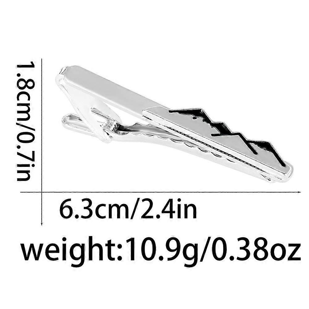 Stylish Men's French Casual Business Shirt Tie Clip T1058