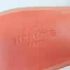 Excellent HERMES Mule Oasis Suede leather sandals with jewels Orange series 37 Used