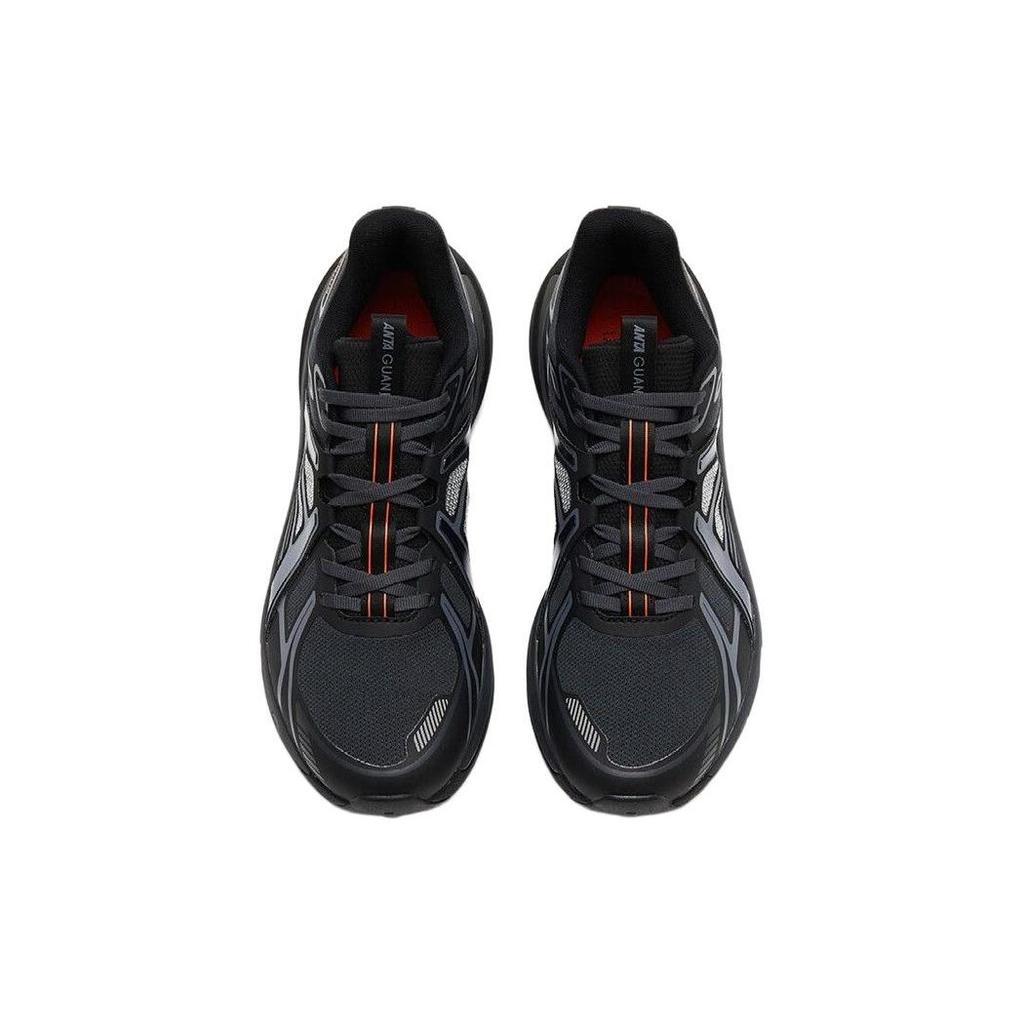 Anta Slip Resistant Abrasion Resistant Slip Resistant Abrasion Resistant Low top Running Shoes Men's Black 112315660A-4