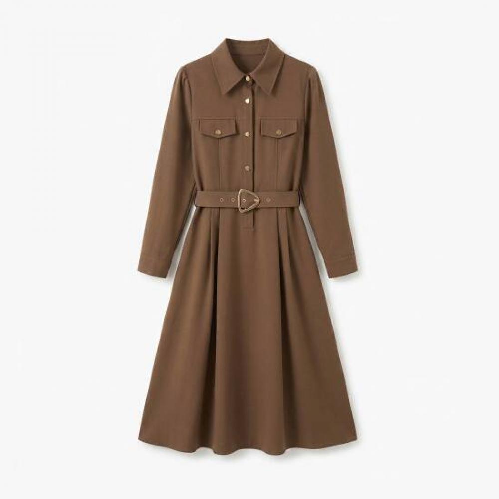 Klache Classic Jewelry Dress With Belt Set B6s0118