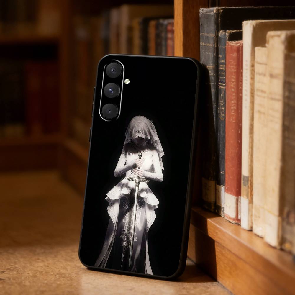Gothic Coquette Cyber Sigilism Phone Case For Samsung S26,S25,S24,S23,S22,S21,Ultra,Plus,FE Black Soft Cover