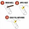 1.6mm 50pcs Solder Tool Welding Rods Wire Brazing Low-Temperature