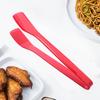 Food Clip High Temperature Resistant Non-Stick Pan Adjustable Opening Long Handle Comfortable Grip Food Tong Kitchen Utensil
