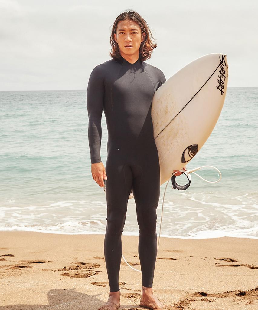 Deoseopeubodeuweeohauseu Coastlines 3/2 Back Zip Men'S Surfing Wetsuit