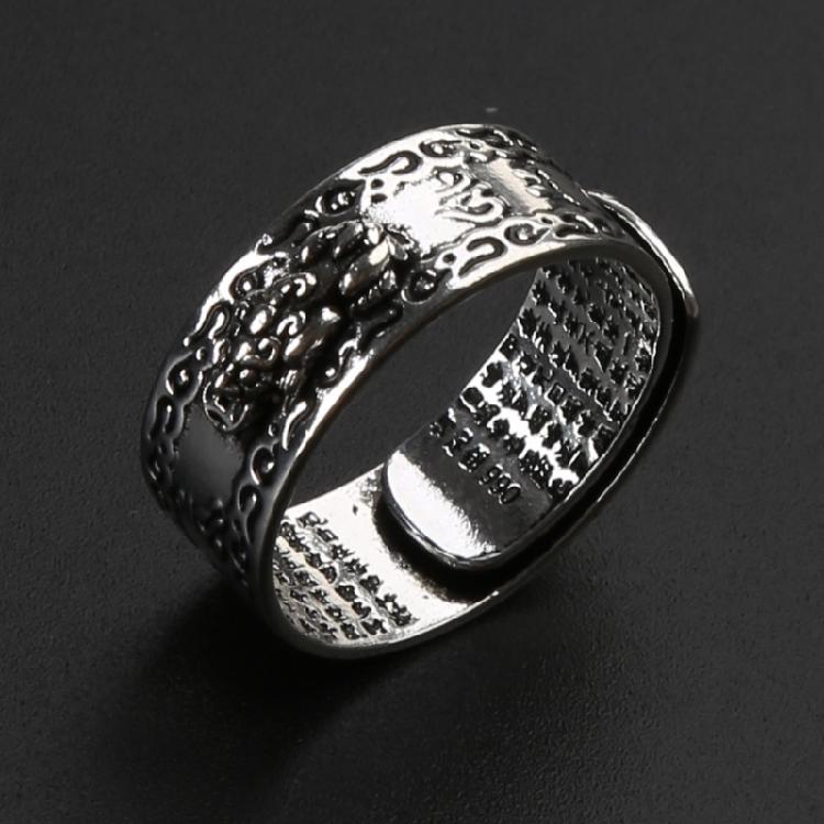 Feng Shui Pixiu Herren Damen Transfer Glücksring Dominanter Zeigefingerring