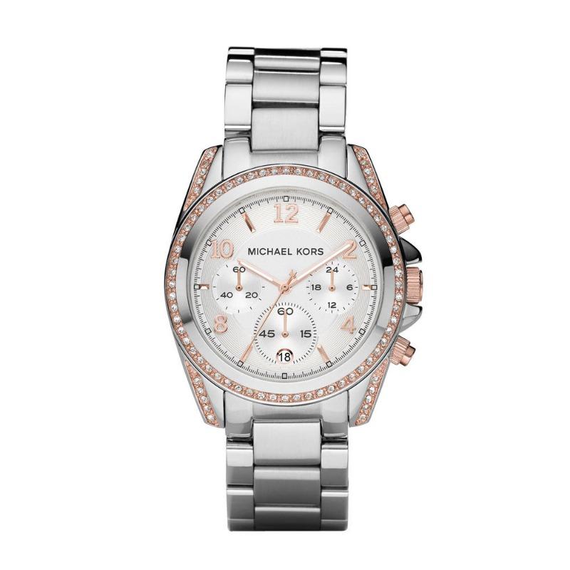 Michael Kors Sofie Crystal Two-Tone Stainless Steel Ladies Watch MK5459 белый