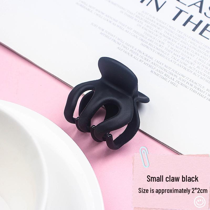 

Luxury Black Claw Clip: Elegant Updo Shark Hairpin Headdress 2025