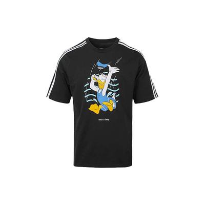 NEO Donald Duck Graphic Sport Short Sleeve T-Shirt Men Tops Black GJ5647