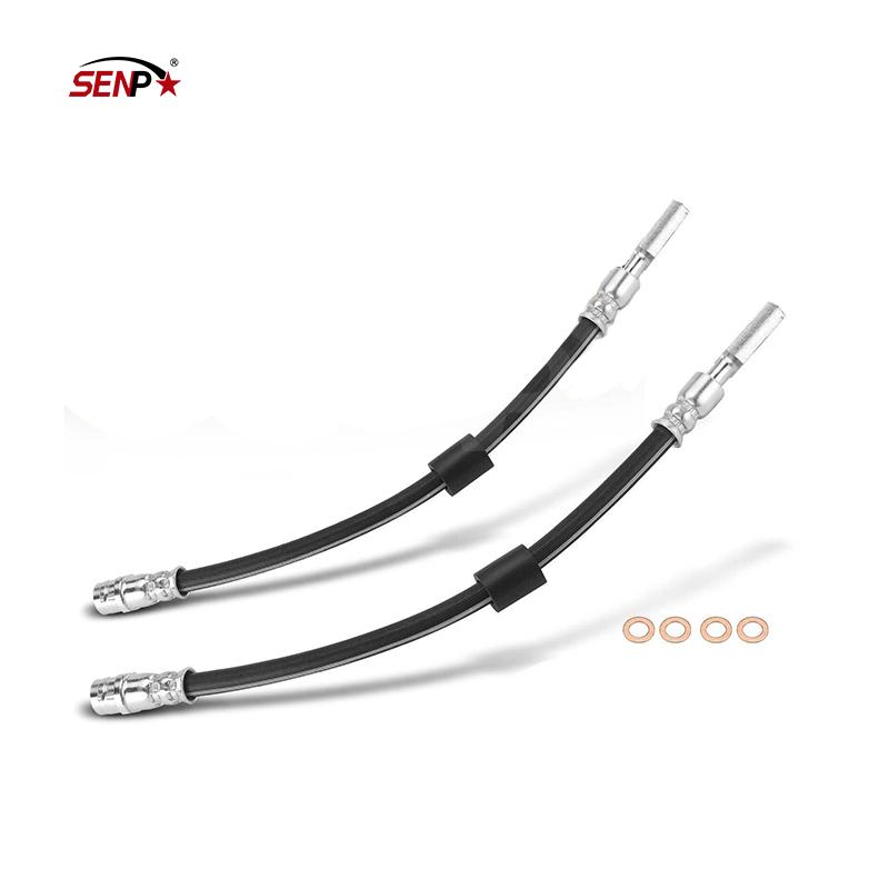 SENP Auto Brake System Parts 2Pcs Brake Hydraulic Hose For Volkswagen Passat 2003 2004 2005 AWD Rear Outer 3B7611775