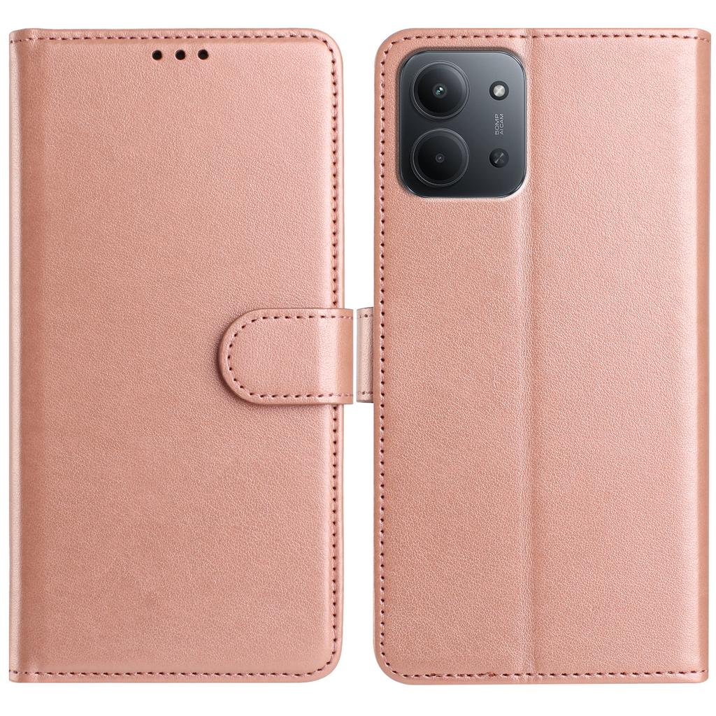 For Xiaomi Redmi 15C 5G (EU) (173mm)/Xiaomi Redmi 15C 4G (EU) (173mm) Wallet Phone Case Stand PU Leather Folio Flip Cover with 8 Card Slot