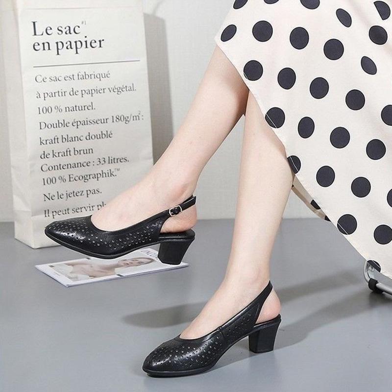 

Женские летние сандалии Роскошные элегантные повседневные туфли из искусственной кожи для женщин Удобные босоножки на танкетке 41 чёрный