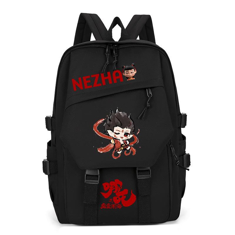 Nezha's Devil's Child Haohai School Bag Primary School Students Large Capacity Backpack Children's School Backpack Trend Fashion
