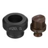Hydraulischer Lochstanzer-Matrize 4,2 mm - 20,5 mm Präzises rundes Loch Elektrisches hydraulisches Lochstanz-Kit für MHP-20 JP-20 Stanzmaschine