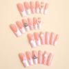 Long Length Long Water Pipe Fake Nails Square Head Nail Tips Fashion Press On Nails  Girl