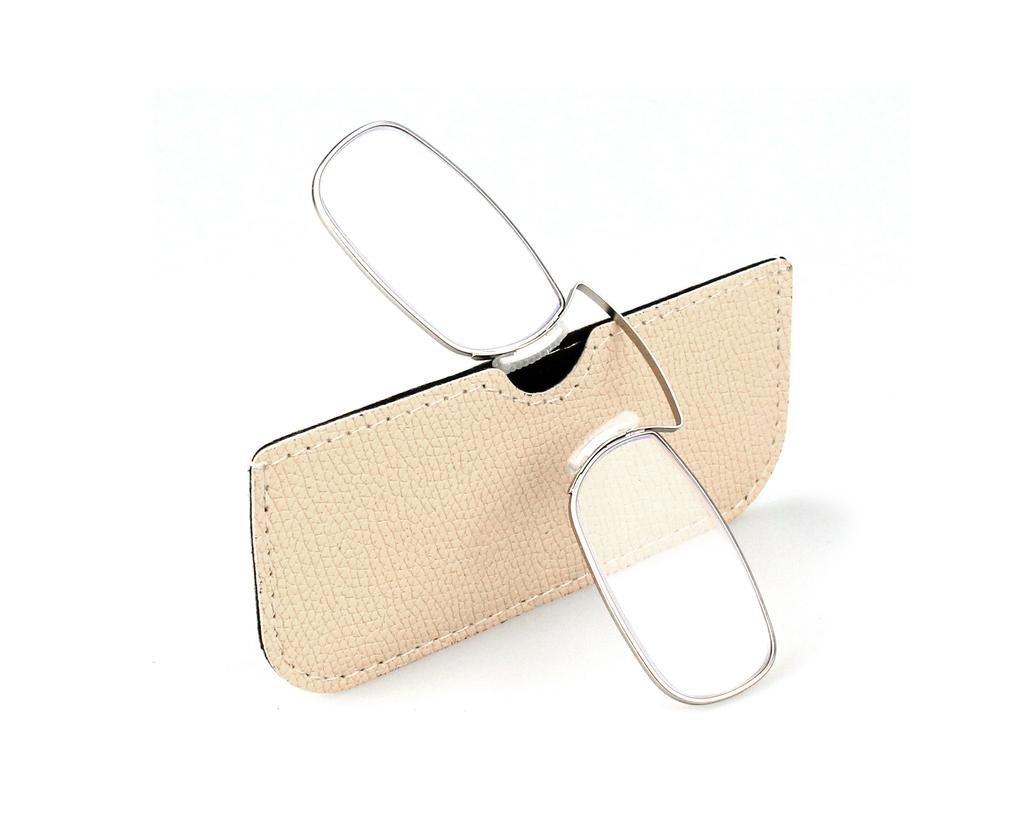 Mini Metal Nose Clip Reading Glasses Easy to Carry Reading Glasses Unisex Vintage HD Presbyopic Glasses