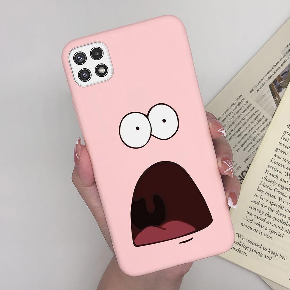 For Samsung Galaxy A22 A22s F42 5G Case Cute Avocado Silicon Back Soft Phone Cover For Samsung A 22 A 22s F 42 5G Colorful Shell