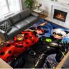 Miraculous Ladybug Print Kristalfluweel Pluche Vloerkleed Anti?Slipkleding?Duurzaam Vloerkleed Voor Binnen Huishoudelijke Woondecoratie