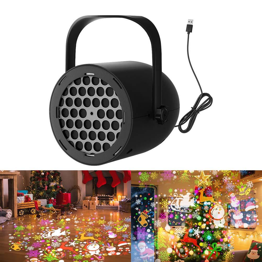 Dynamic Stage Effects LED Christmas Lamp Projection Atmosphere Light