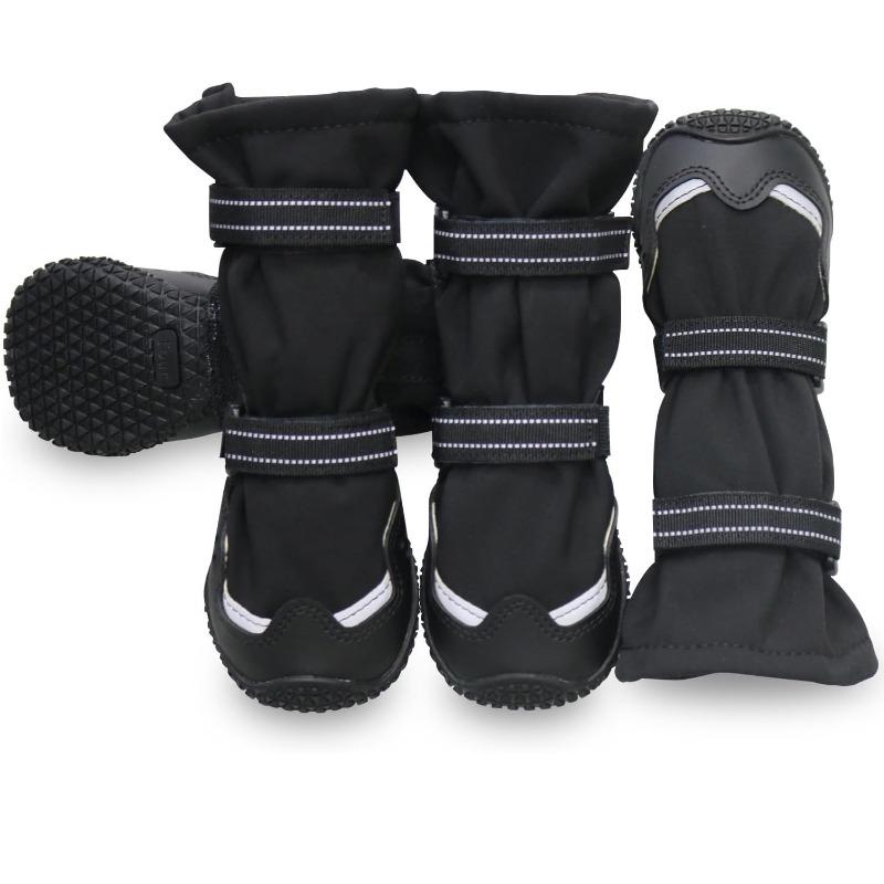 Non-slip Dog Shoes with Comfortable and Safe Paw Protectors, Suitable for Walking, Hiking, and Winter Travel