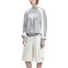 MLB Denim Series New York Yankees Basic Cargo Loose Fashion Versatile Simple Five-Point Denim Shorts Women shorts Cream 3FDPB0453-50CRS