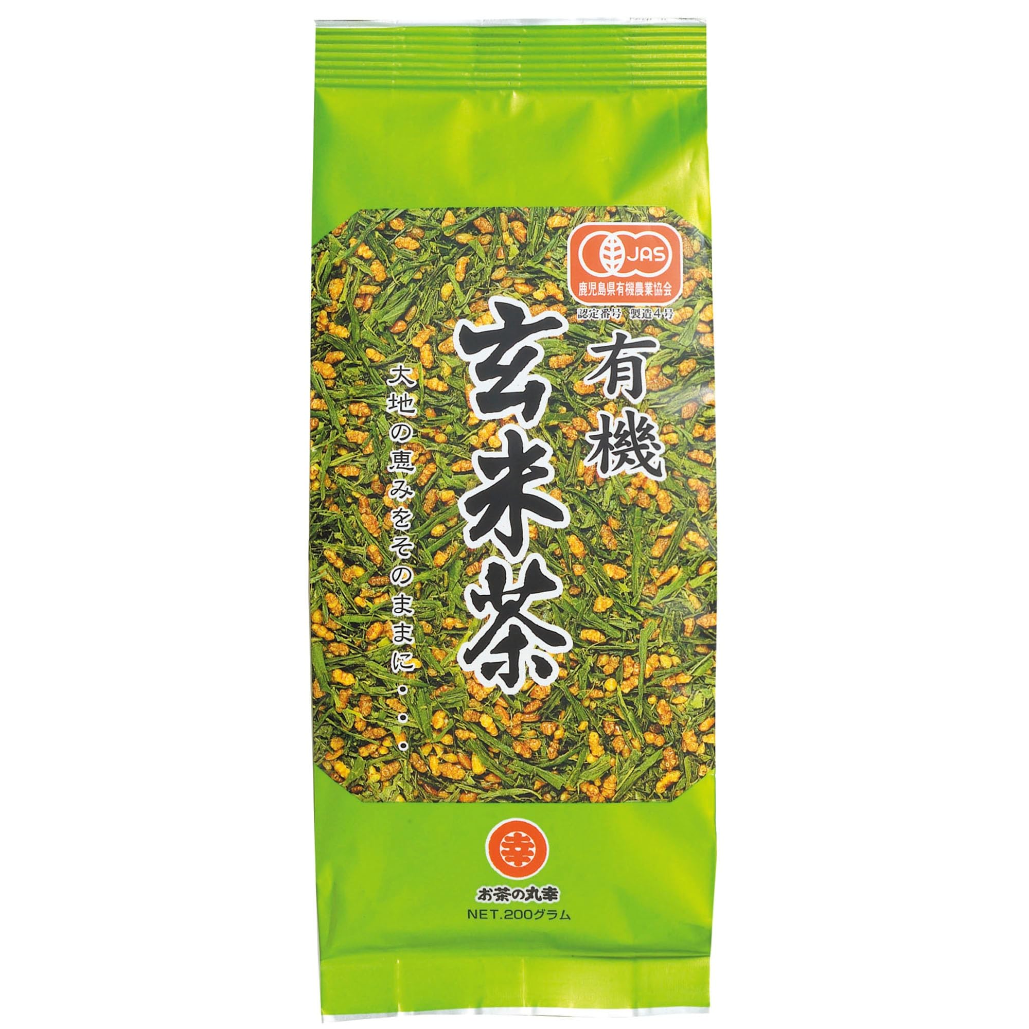 

Ochanomaruyuki Organic brown rice tea using Kagoshima tea leaves 200g