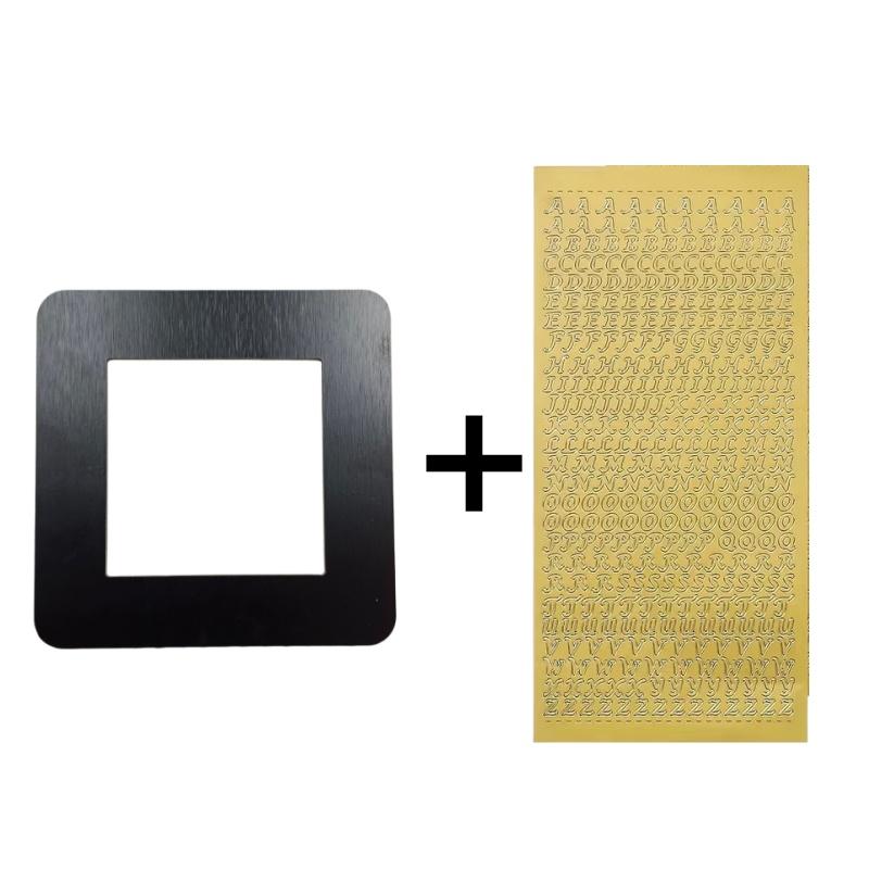 

1PC switch wall sticker 5.75in household self-adhesive wall switch sticker with letter posts, can be freely DIY, easy to install