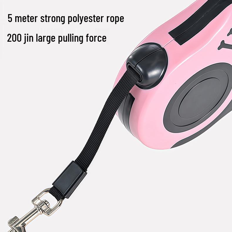 Automatisch einziehbare Hundeleine mit hoher Zugfestigkeit