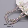 4mm 130pcs High Quality Triangle Crystal Glass Beads Shiny Color Loose Beads For Jewelry Making DIY Earring Necklace