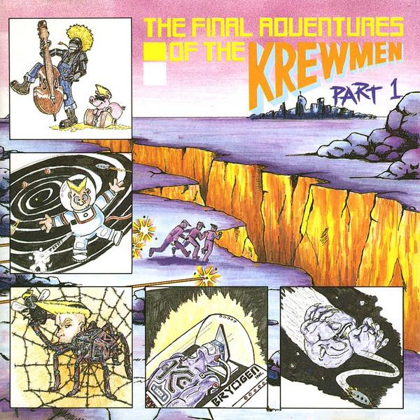 

CD KREWMEN Final Adventures Of The Krewmen Pa LMCD023 Lost Moment 1991 UK Rock Used