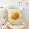 Funny Food Fried Egg Pizza Waffle cushion Living Room Bedroom Headboard Backrest Cushion Square Cushion Nap Time Pillow Case