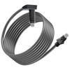 6FT 1.8M Satellite POE Cable 1200mbps 24AWG Single Copper Core Waterproof Satellite Router Cable