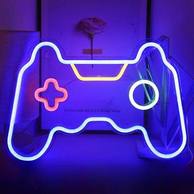 Acrylic LED Game Console Handle Neon Light for E-Sports Rooms