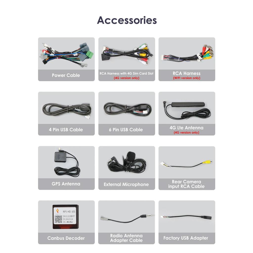 OSSURET Carplay 4G 7862 AI Intelligent Systems Android 13 Car Radio for Honda CRV CR-V 2007 2008 2009 2010 2011 Intelligent Multimedia Video Player