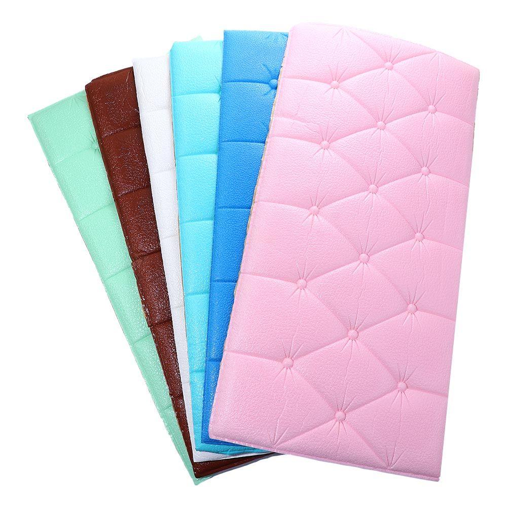 Cushion Self Adhesive for Bed Headboards Home Decor Background Wall Decoration Peel and Stick Wall Panels Foam Wall Sticker