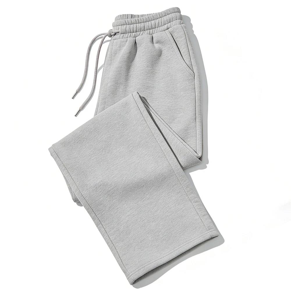 Pánské tepláky Rovný střih Joggers pro sport a streetwear Volné Oversized Ležérní kalhoty Stahovací šňůrka Více kapes Pánské Dlouhé kalhoty
