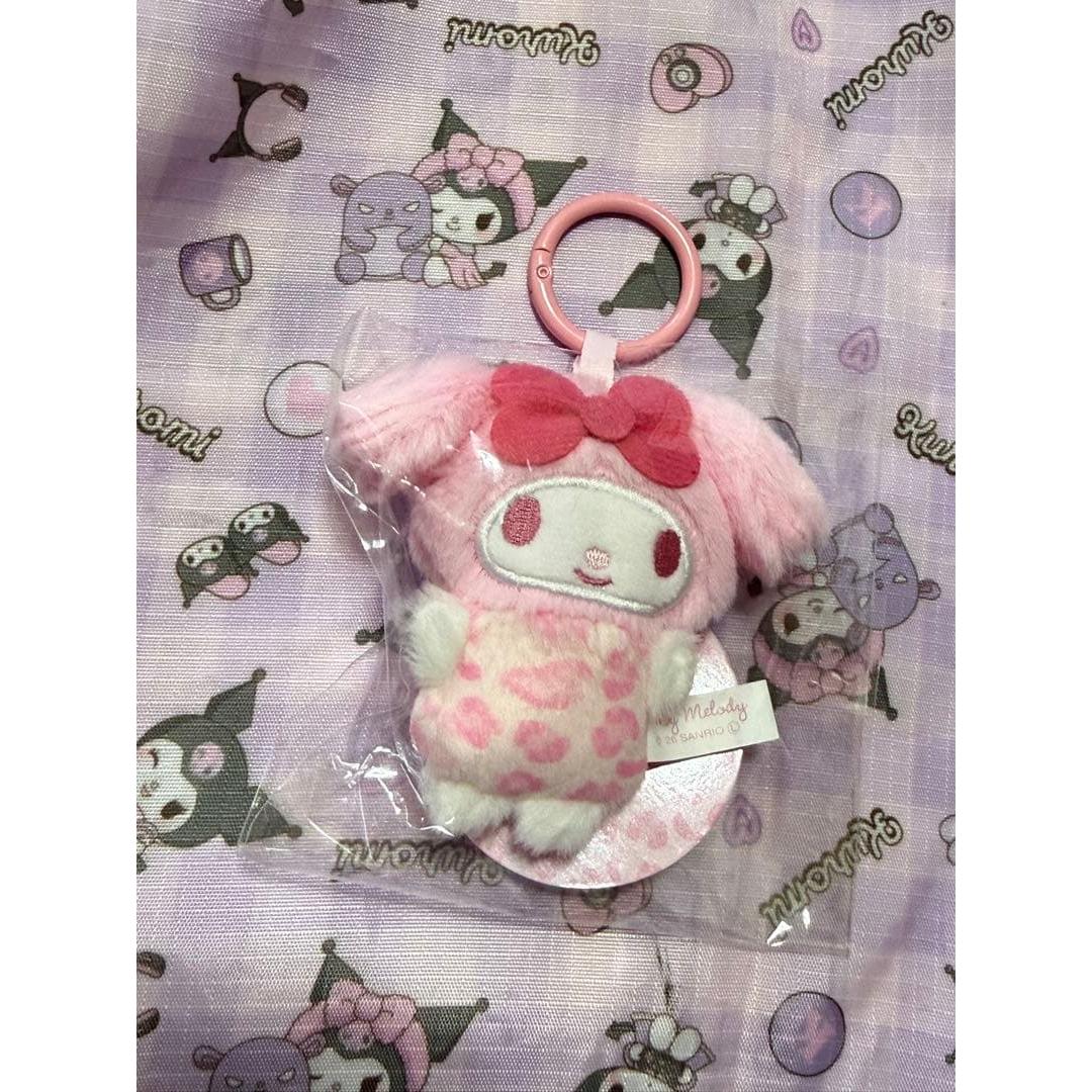 Sanrio Leopard Print Heart Fuwa Chibi Friends Mascot My Melody My Melody