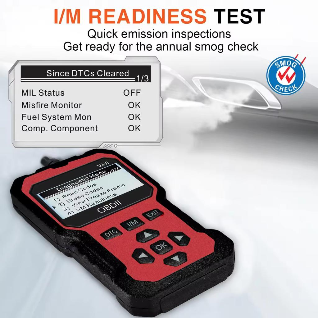 Obd2 automotive scanner diagnostic tool, engine fault recognizer. Diagnose all obd protocol vehicles since 1996 and beyond