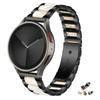 Pulseira de metal + resina de 20mm 22mm para samsung galaxy watch 5 pro 4 3 pulseira clássica 40mm 44mm 42mm 46mm 45mm active 2