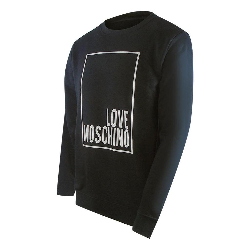 Love Moschino Mens Box Logo Sweatshirt