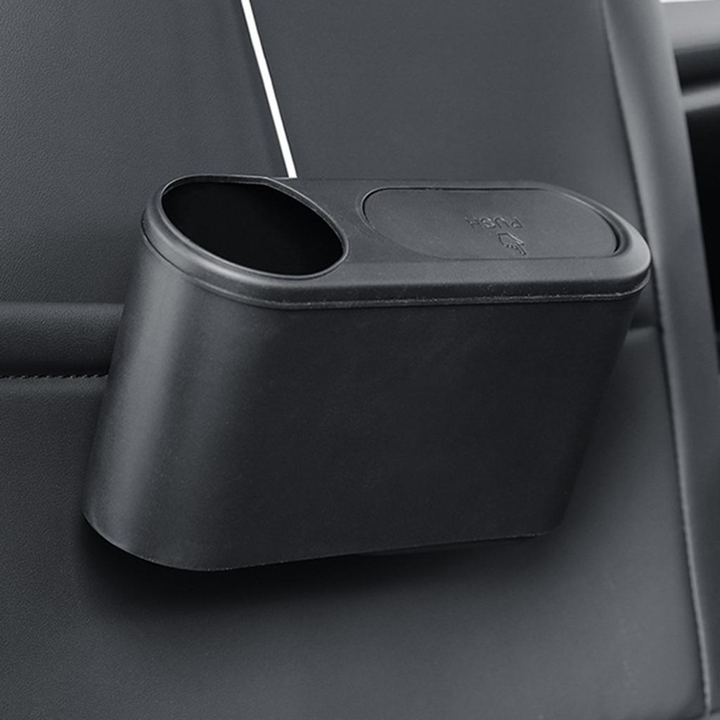 Car Trash Bin Water Bottle Holder Waterproof Car Door Storage Box Garbage Container Auto Interior Accessory