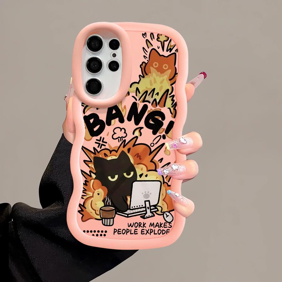 Case for Samsung Galaxy A26 S23 Plus S25 A25 S24 S21 S22 Ultra S20 FE Soft Phone Cover A55 A35 A34 A54 A36 A24 Tomato Sauce