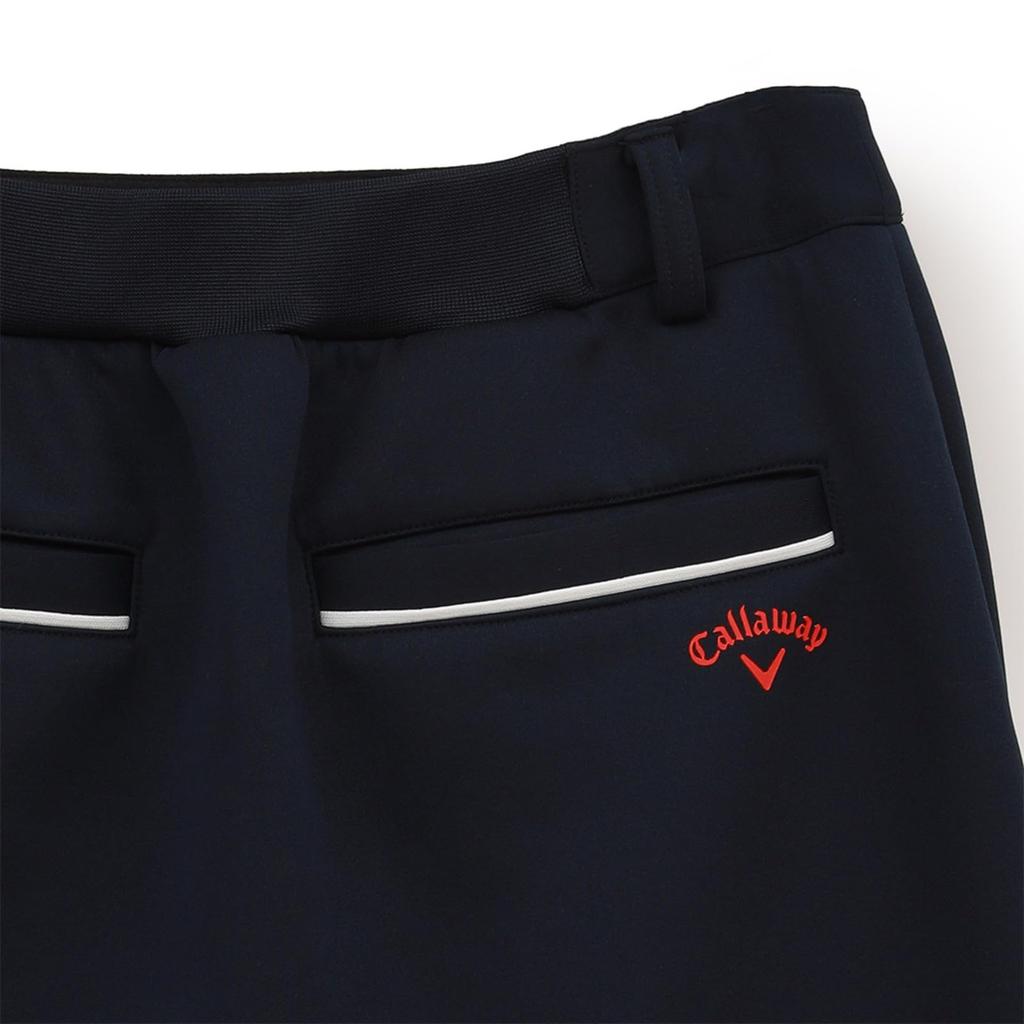 Callaway Women's Logo-Patterned Cardboard Knit Skirt (Green, Navy, Size SS) (C23228201, 1120)