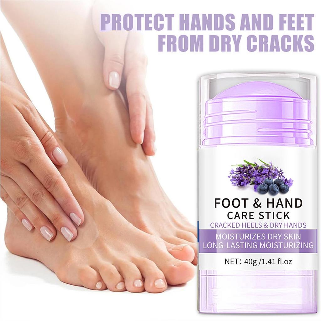 Lavendel Feuchtigkeitsspendende Hand- und Fußcreme Feuchtigkeitsspendende Creme für rissige Fersen Knie Ellbogen Fußcreme Fußpflege